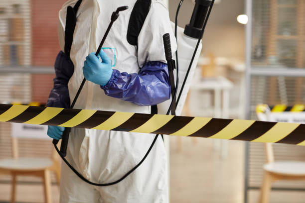 Professional Biohazard Cleanup technician working in Collegeville, PA